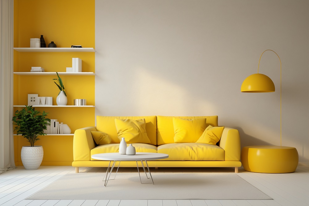 Effect of yellow color on psychology